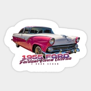 1955 Ford Fairlane Crown Victoria 2 Door Sedan Sticker